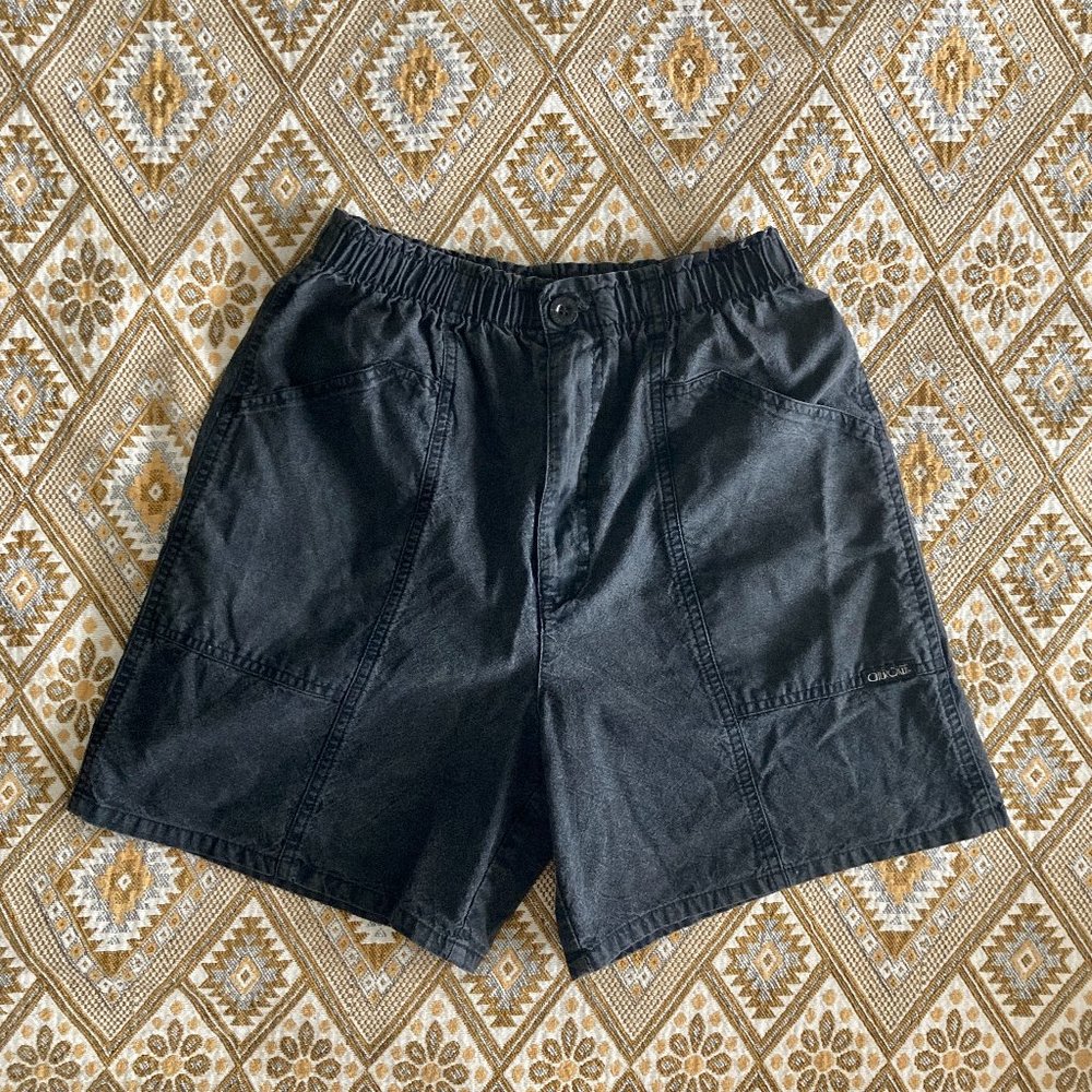 Vintage Black Easy Shorts